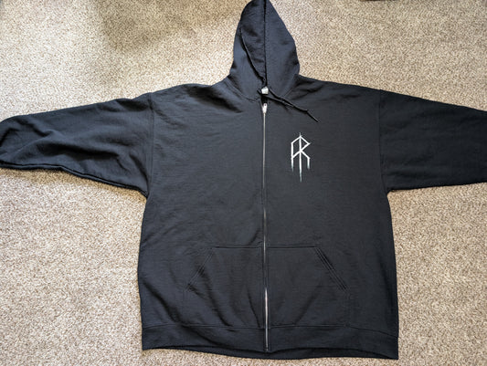 "Deer Knight" Zip-Up Hoodie