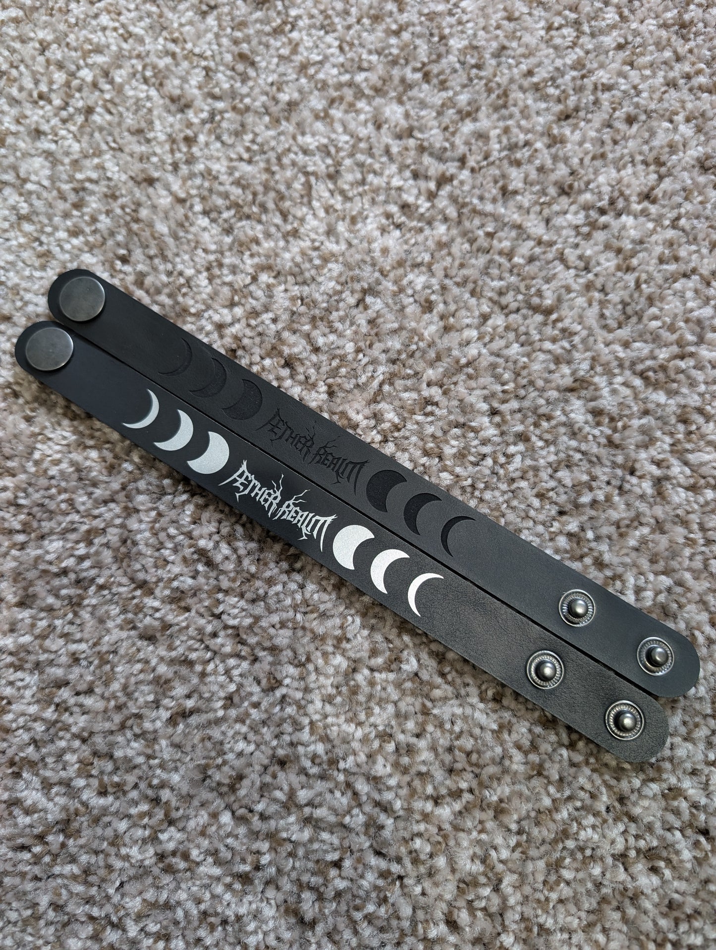 Diamonds and Coal - Snap Bracelet