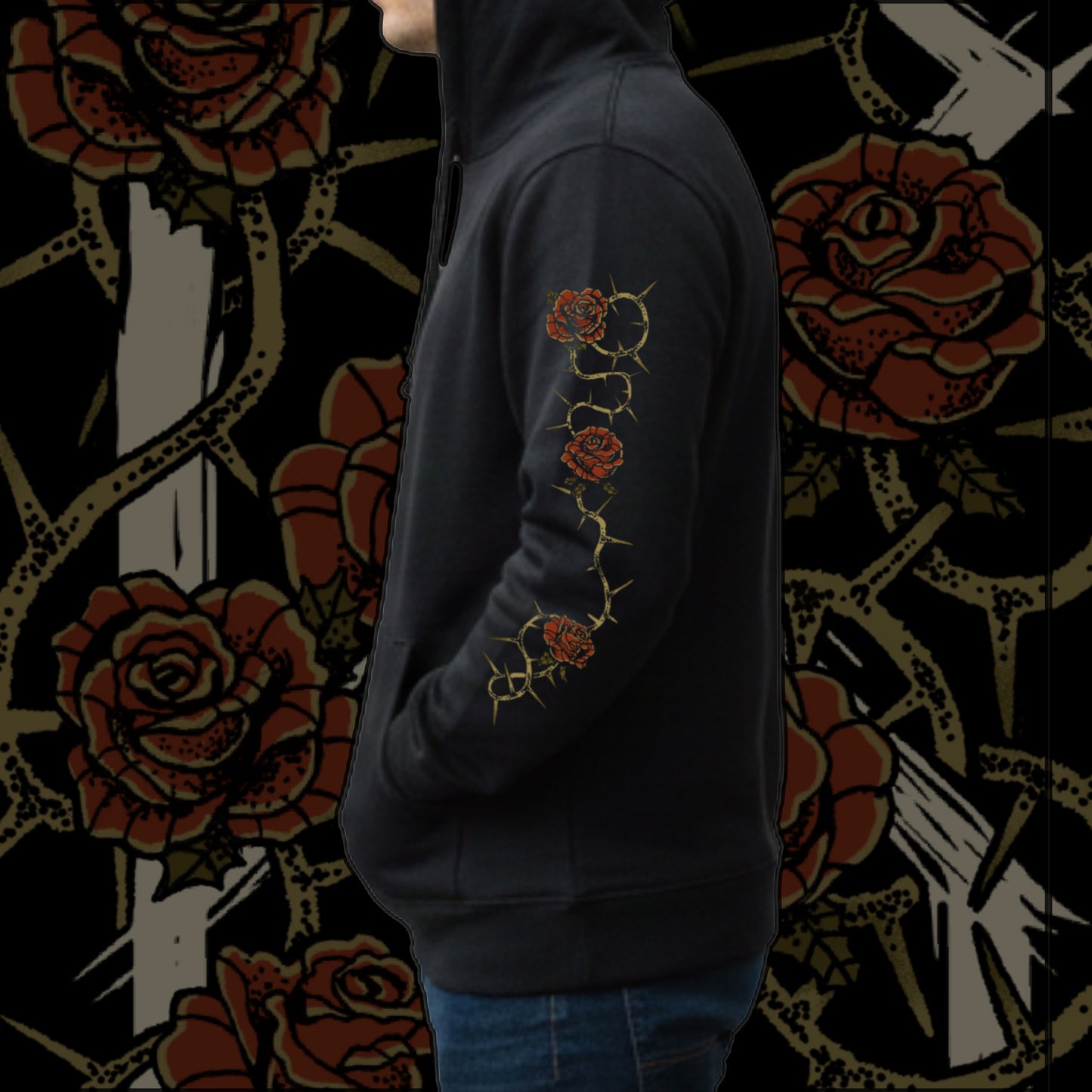 "Thorn" Pullover Hoodie