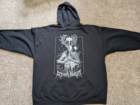"Deer Knight" Zip-Up Hoodie