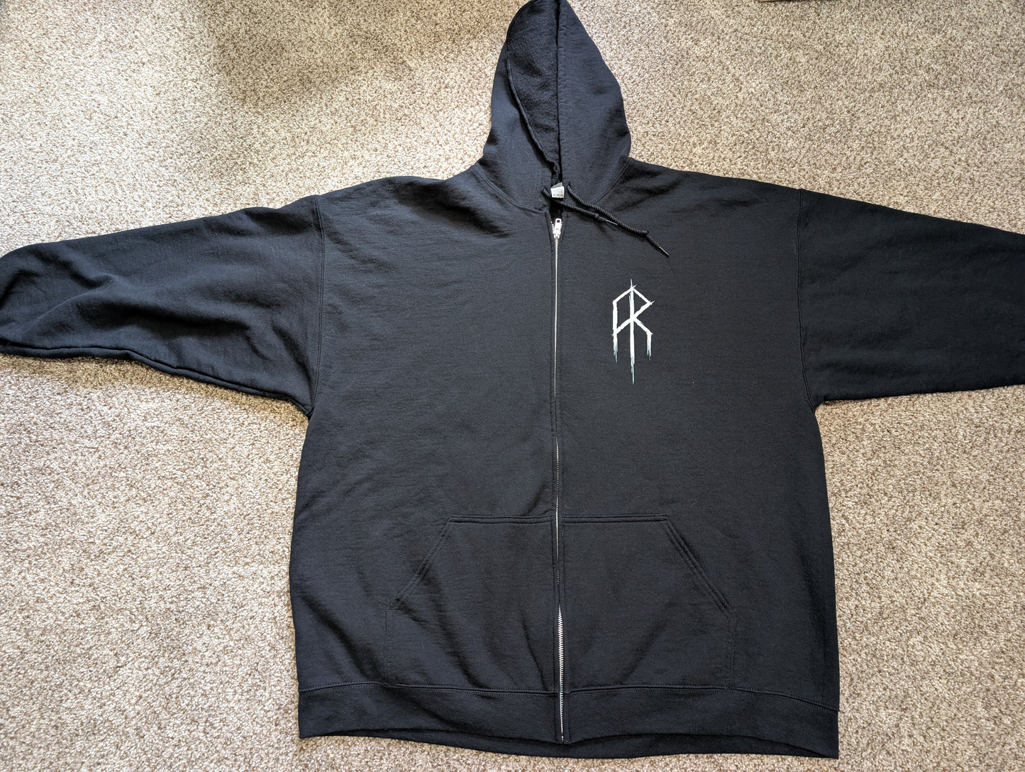 "Deer Knight" Zip-Up Hoodie