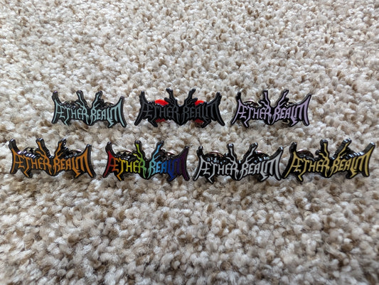 "Logo" Enamel Pin in 7 Colors