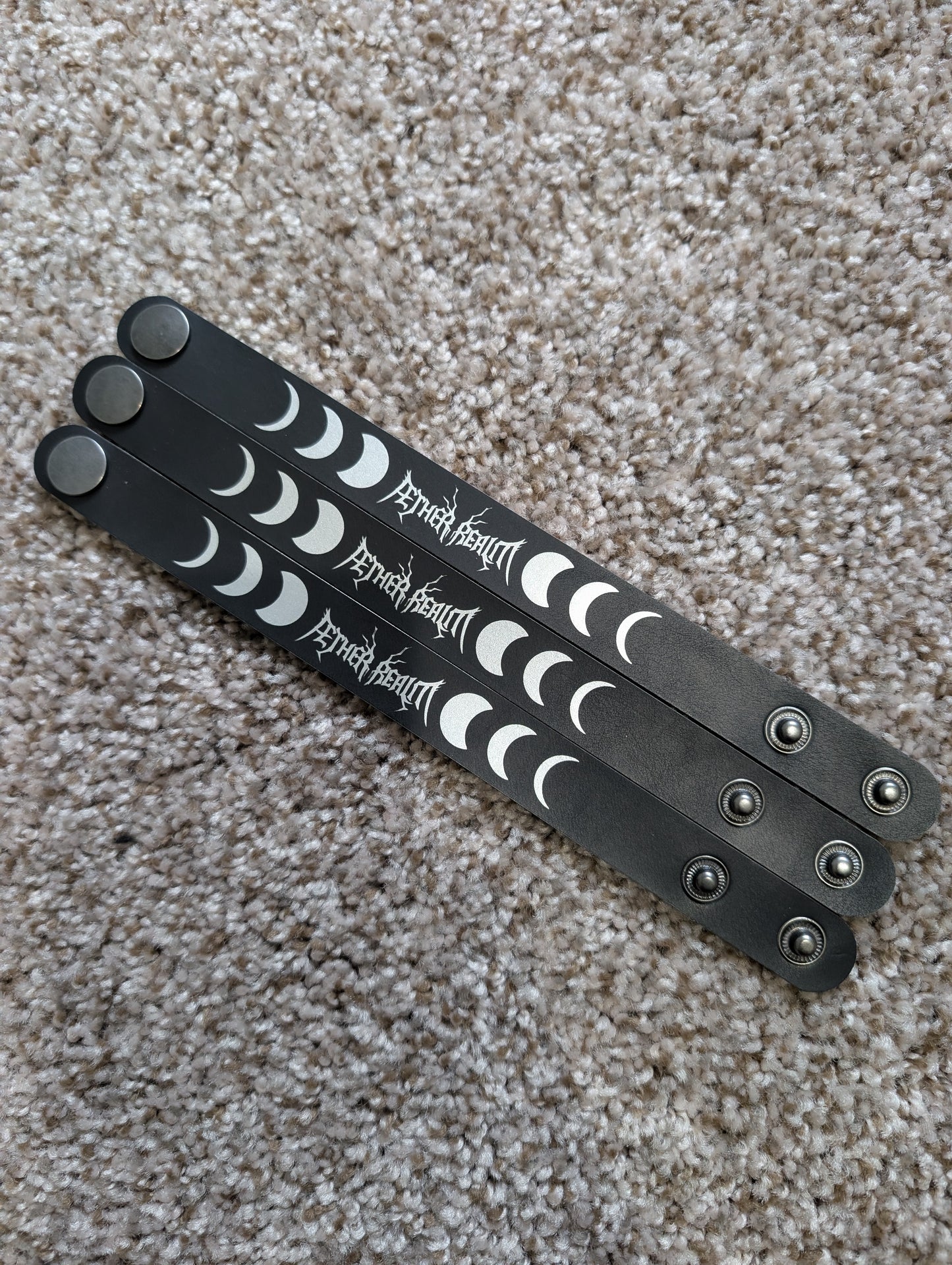 Diamonds and Coal - Snap Bracelet