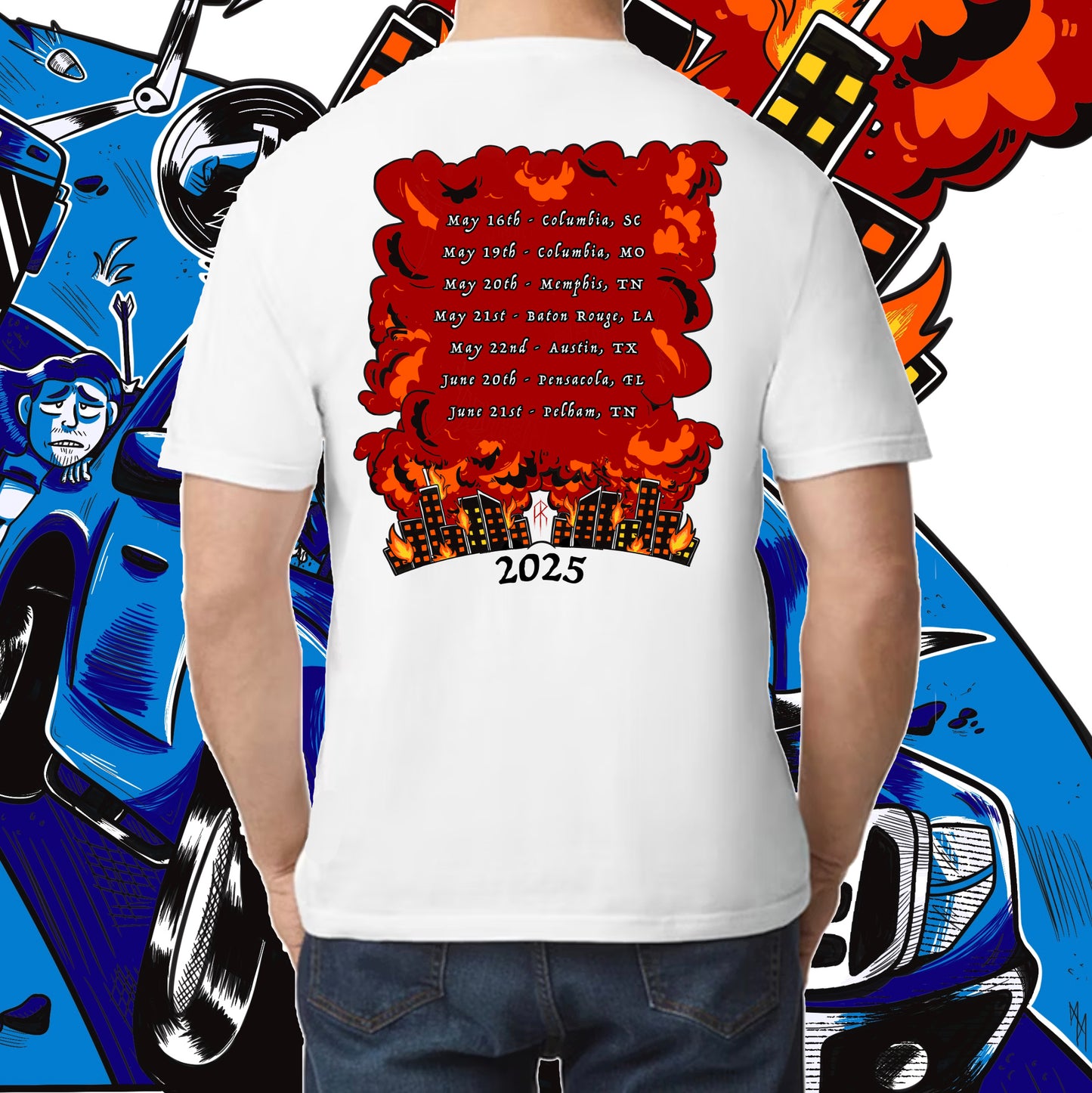 2025 GWAR Tour Shirt