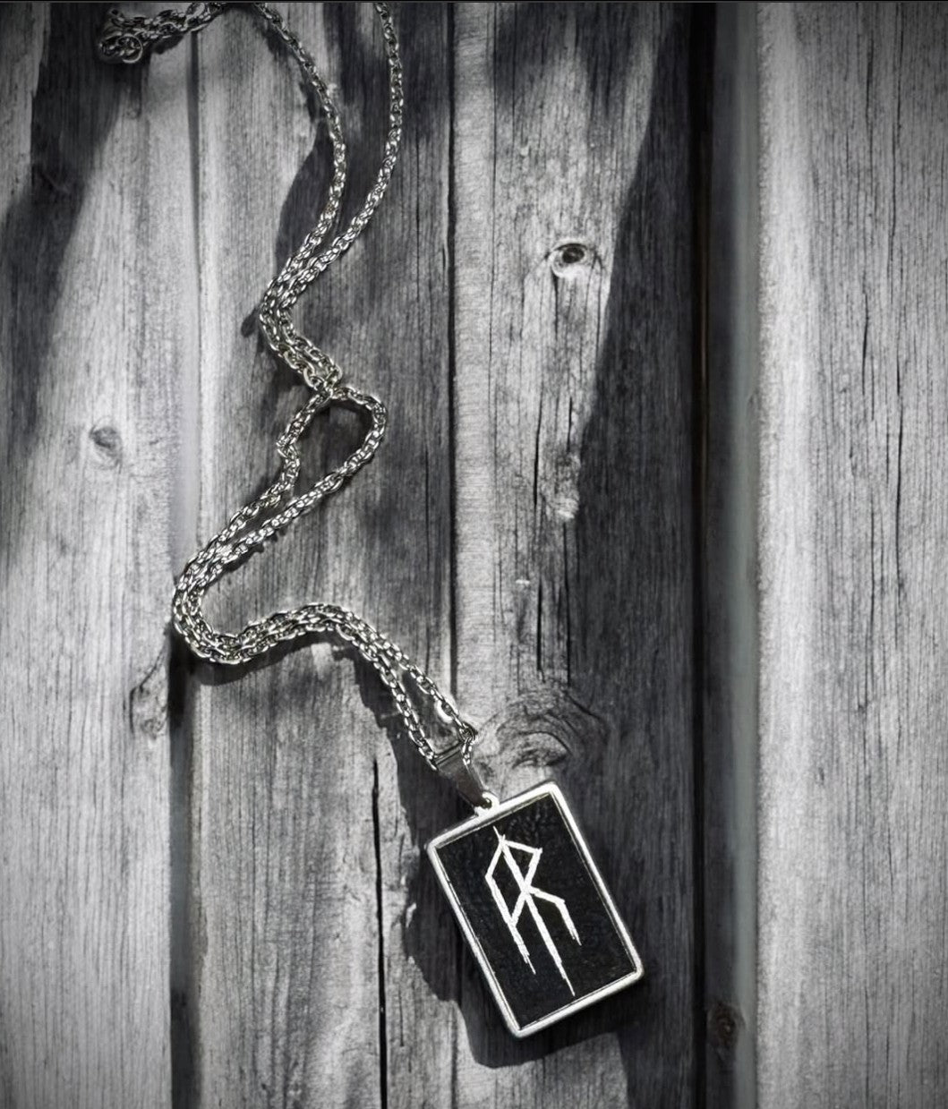 Stainless Steel "Rune" Necklace