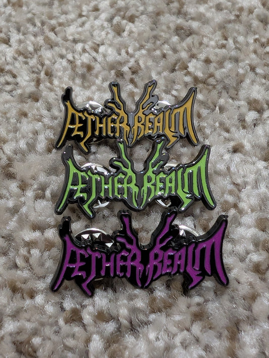 "Logo" Enamel Pin in 3 Colors