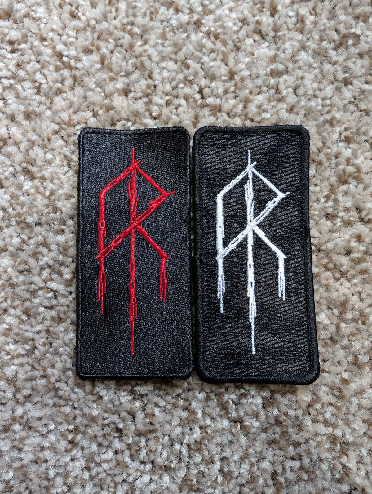 Std Rune Patch Embroidered